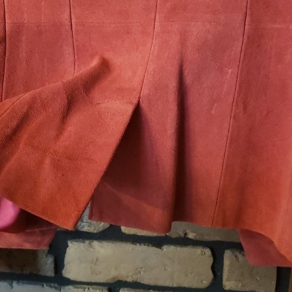 𝅺rachel  Zoe leather/suade jacket size 2 - Picture 12 of 14